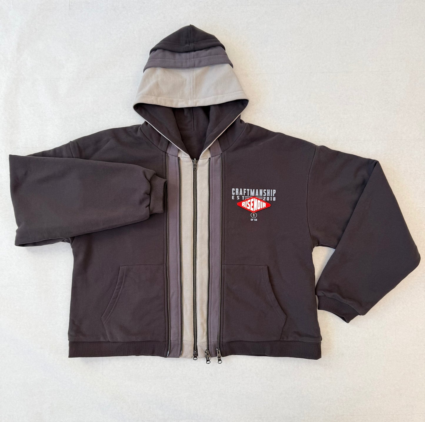 Reversible Triple Layered Hoodie