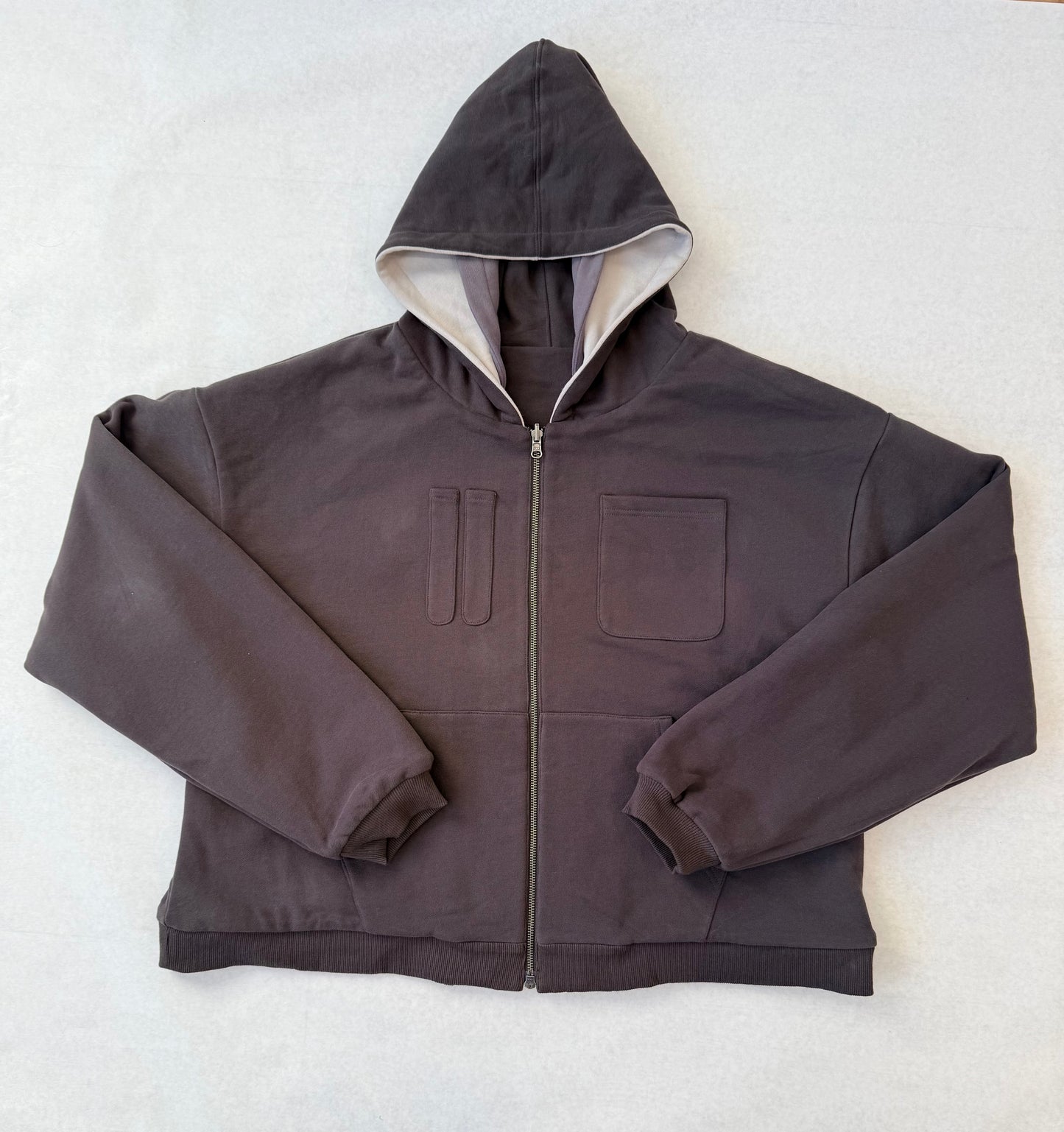 Reversible Triple Layered Hoodie