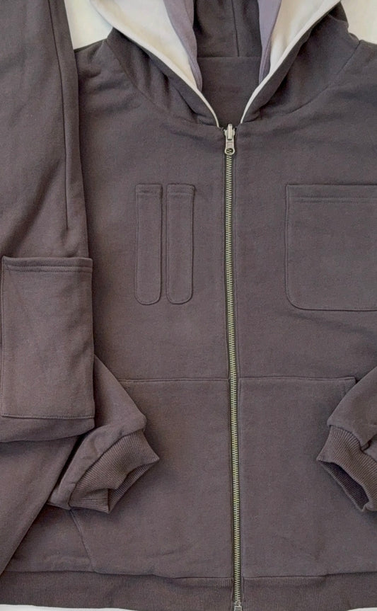 Reversible Triple Layered Hoodie