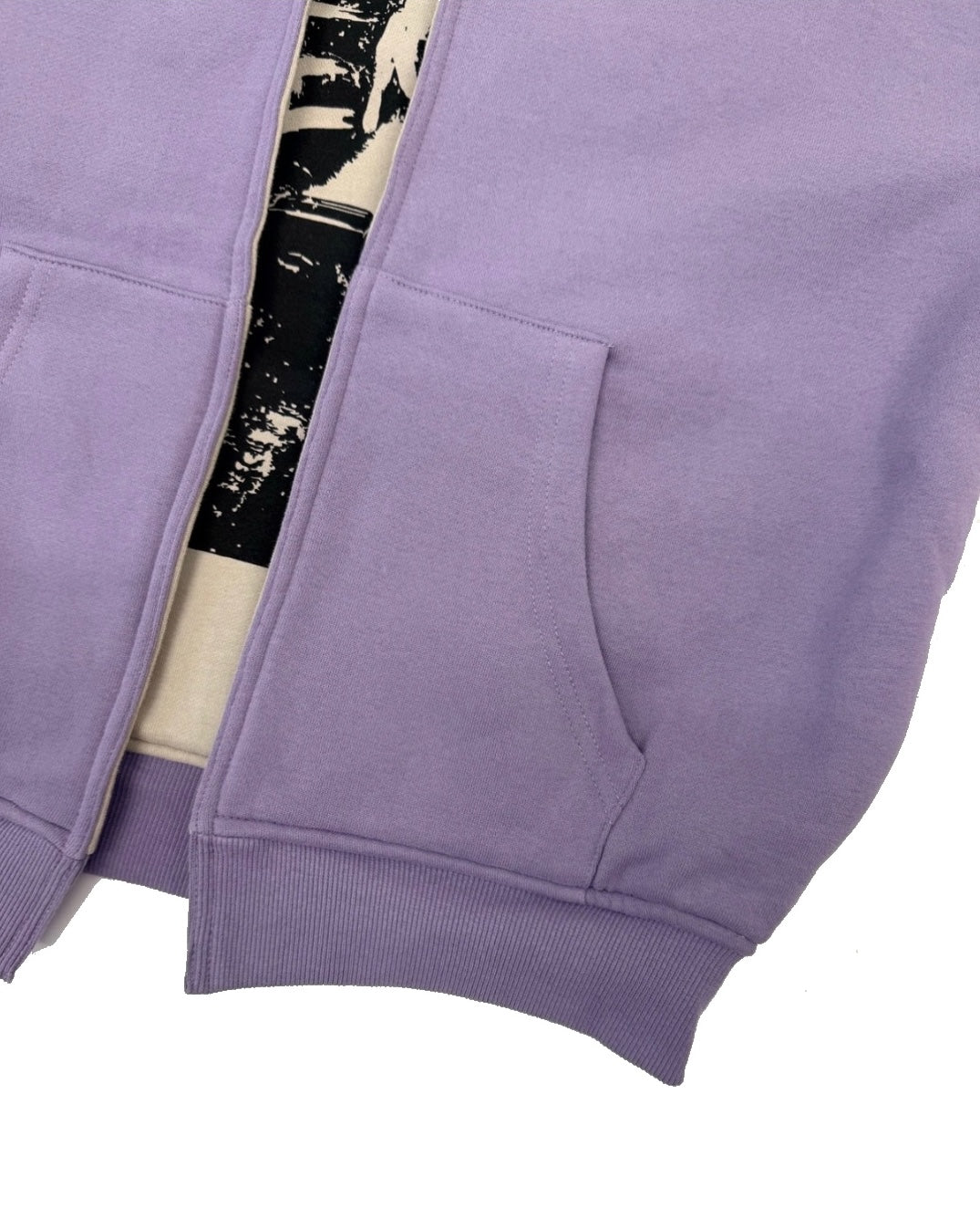 French Lavender | Open Hoodie