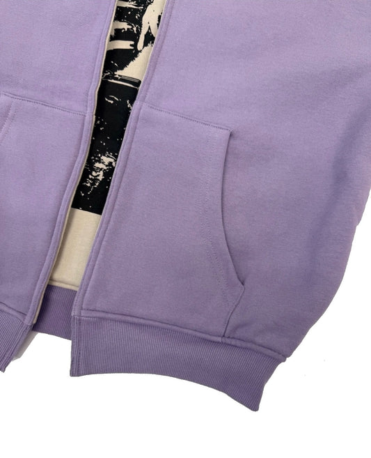 French Lavender | Open Hoodie