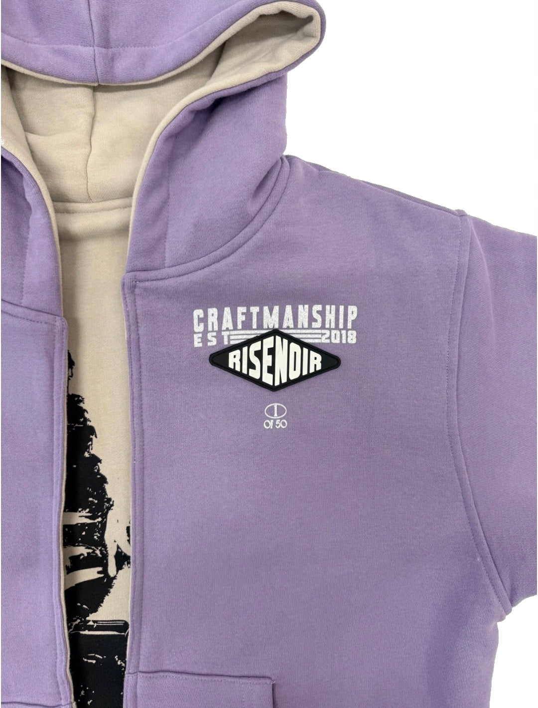 French Lavender | Open Hoodie