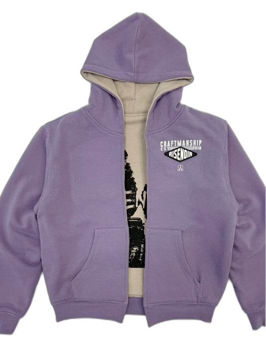 French Lavender | Open Hoodie